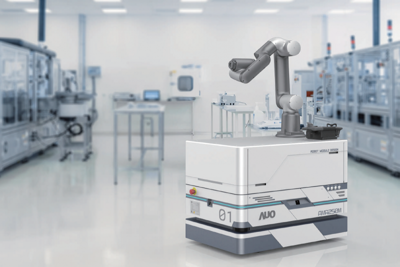 5001拉斯维加斯整合AI人工智慧、IoT物聯網與Cloud雲端平台服務，開發模組化AMR 250M自主移動機器人，滿足多元自動化生產需求，在智慧工廠中扮演著串接和搬運的角色